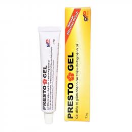Presto Gel - Gel lành trĩ Nhập khẩu Israel