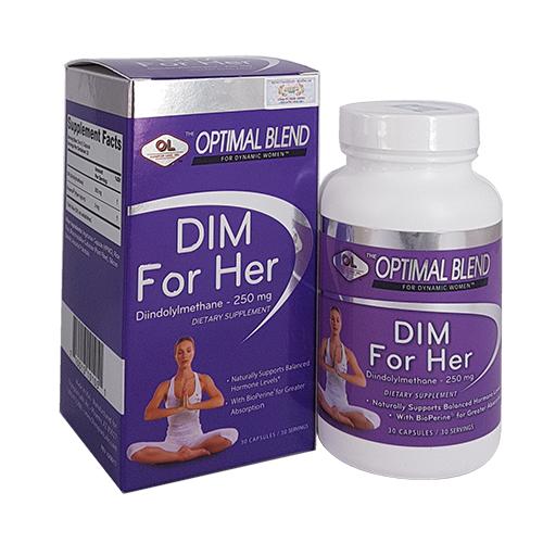TPBVSK DIM For Her 250MG  hỗ trợ cải thiện nội tiết tố cho phụ nữ