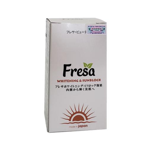 TPBVSK FRESA WHITENING & SUNBLOCK - Hỗ trợ chống oxy hóa, hỗ trợ làm đẹp da