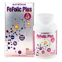 TPBVSK FeFolic Plus – Hỗ trợ giảm nguy cơ thiếu máu do thiếu sắt