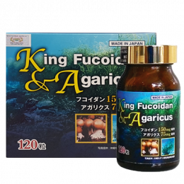 TPBVSK KING FUCOIDAN & AGARICUS - Hỗ trợ tăng cường sức đề kháng
