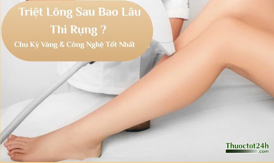 Triệt lông bao lâu thì rụng
