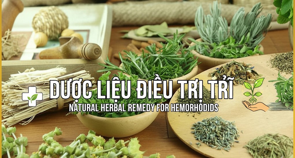 dược liệu điều trị trĩ tại nh&agrave;