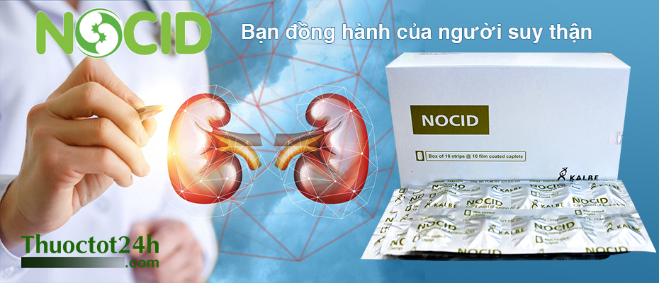 Nocid đồng hành cùng bệnh nhân suy thận